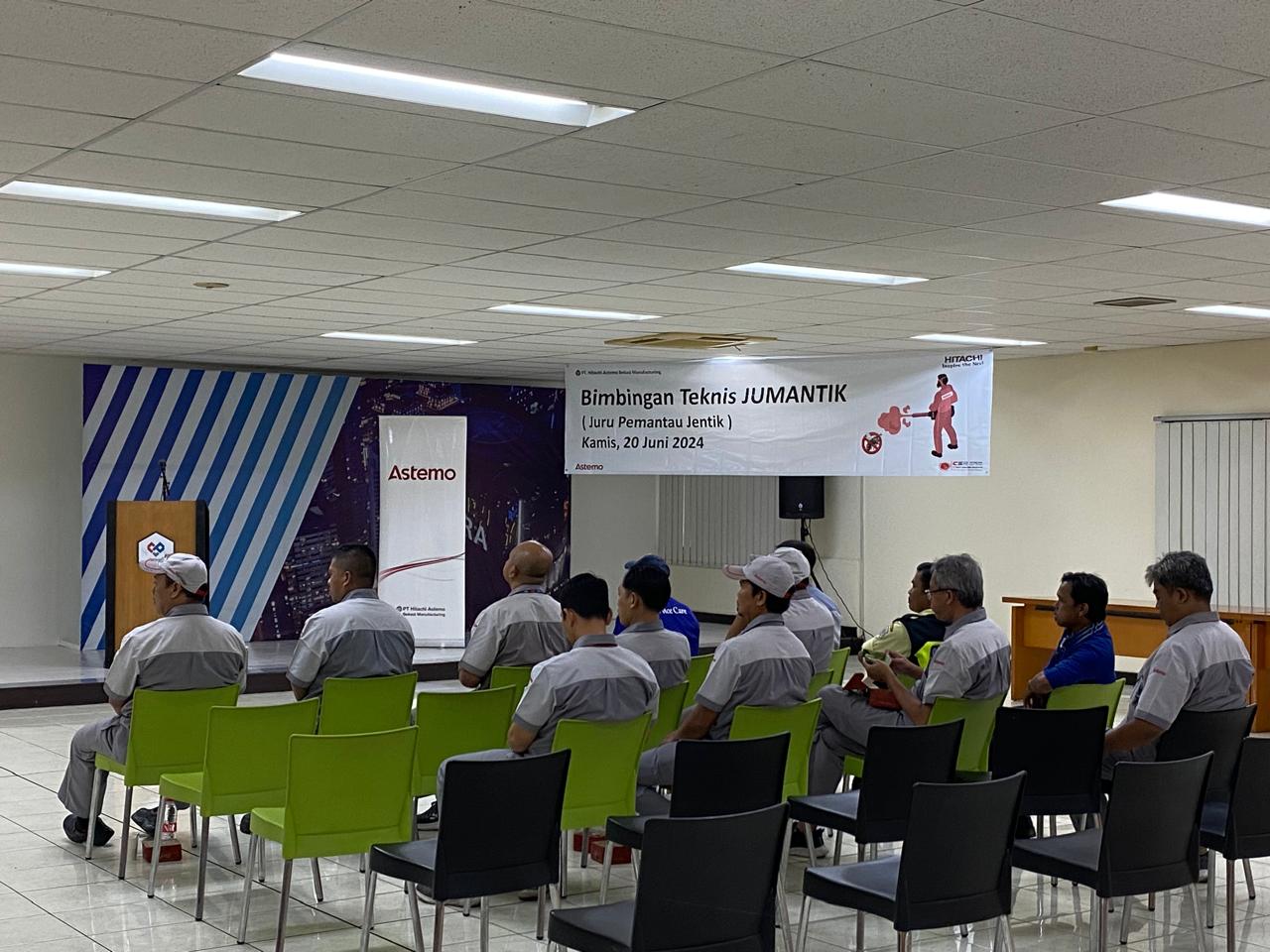 Penyuluhan dan Bimtek Juru Pemantau Jentik "JUMANTIK"